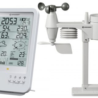 Метеостанция Bresser «5 в 1», белая