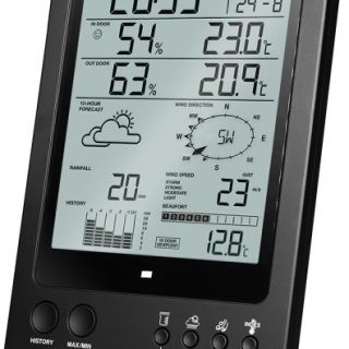 База для метеостанций Bresser «5 в 1», черная