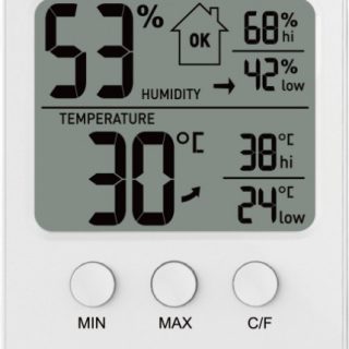 Термогигрометр Levenhuk Wezzer BASE L30, белый
