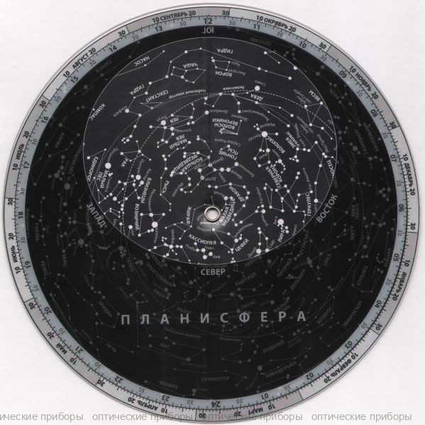 Планисфера. Звездное небо